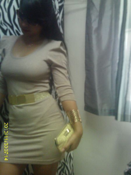 vestido manga3/4